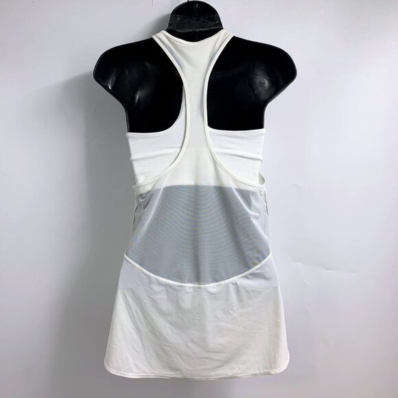 Lululemon Women's Twist Around Tank Light Support For C/D Cup White Bra Top SZ 4 - Picture 3 of 15